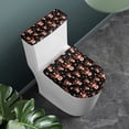 thumbnail image 2 of HELLHERO Reindeer Pattern Toilet Seat Covers & Toilet Covers Set with Adjustable Polyester for Easy Care, Easy to Clean, 2 of 8