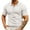 White, variant on ohmzyzo Men's Quarter Zip Polo Shirts Short Sleeve Lapel Tee Tops Casual Button Down Business Tops Lightweight Texture Knit Golf Shirts