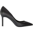 thumbnail image 6 of Charles David Vicky Black Fashion Pointed Toe Slip On Stiletto High Heel Pumps, 6 of 7