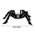 thumbnail image 3 of Xihbxyly Accesorio de Araña de Halloween, Diseño de Simulación Espeluznante, Tamaño Grande de 75 Cm, Perfecto para Cosplay y Decoración de Fiestas, Esencial para Una Fiesta de Halloween Espeluznante,, 3 of 4