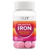 OLLY Delightful Iron Chewable Tablet Supplement, Iron From AB Fortis, Fruit Punch Flavor, 60 Ct