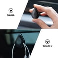 thumbnail image 4 of OUNONA 12Pcs Multifunctional Hook for Back Seat Plastic Black Design for Drivers, 4 of 8