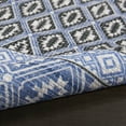 thumbnail image 6 of Nourison Darien Modern Moroccan Blue 2'3" x 3'9" Accent Rug, (2' x 4'), 6 of 7