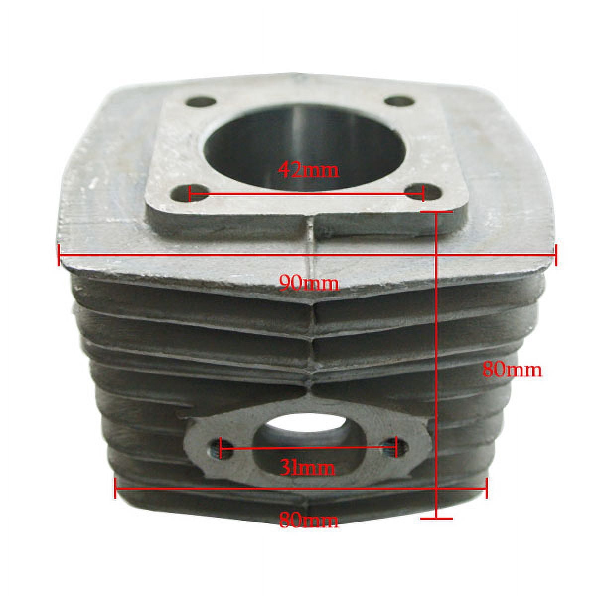 Cylinder Head Piston Kit For Regular 49cc 50cc Motorized Bike High Quality New