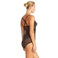 thumbnail image 3 of Cosabella Women's' Verona Printed Sheer Bodysuit Medium, 3 of 3