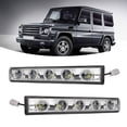 thumbnail image 4 of Car Daytime Running Light, Car LED Fog Light Stable Structure Super Bright Safety Enhancing  for Car Silver,Black, 4 of 7