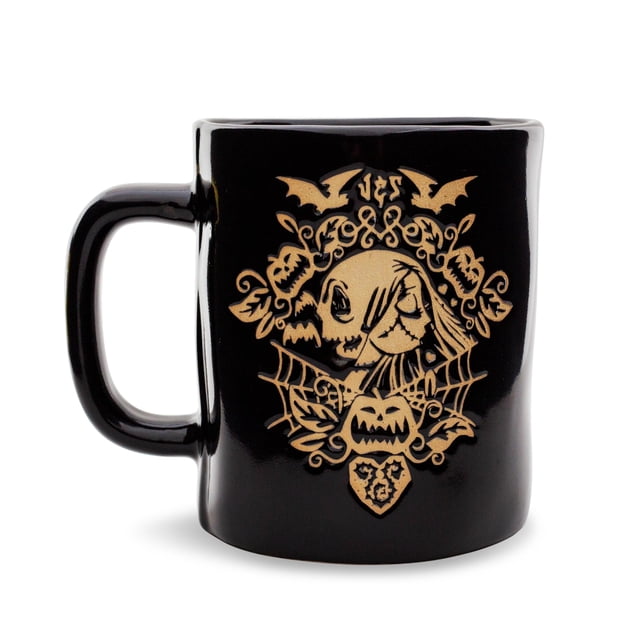 Taza plateada Buffalo Disney Pesadilla antes de Navidad