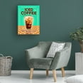 thumbnail image 4 of RetroPlanet 'Iced Coffee' Canvas Art, 4 of 4