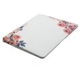 thumbnail image 2 of Mosiso Plastic Pattern Hard Case with Keyboard Cover with Screen Protector for MacBook Air 13 Inch (Model: A1369 & A1466,2010-2017 Year), White and Pink Peony, 2 of 4