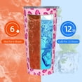 thumbnail image 6 of Hearts Leopard Tumbler 20oz Heart Stainless Steel Insulated Tumblers with Lid and Straw Cute Pink Travel Coffee Mug Tea Wine Cups Water Bottle Gifts for Women, 6 of 6
