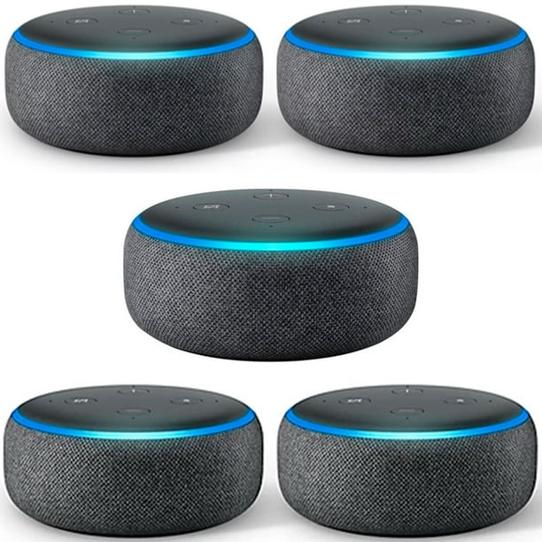 Kit Bocinas Asistente de Voz Alexa Echo Dot 3rd Gen Echo Dot