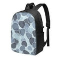 thumbnail image 1 of YFYANG 17" Laptop Backpack, Blue Abstract Geometry Fashion Travel Work Backpack with USB and Headphone Cable Interface for Men and Women, 1 of 8