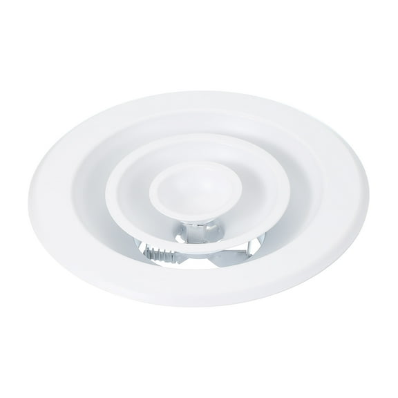 4" Round Air Vent, Aluminum Ceiling Diffuser Air Supply or Exhaust Ventilation HVAC Air Conditioning Duct Cover