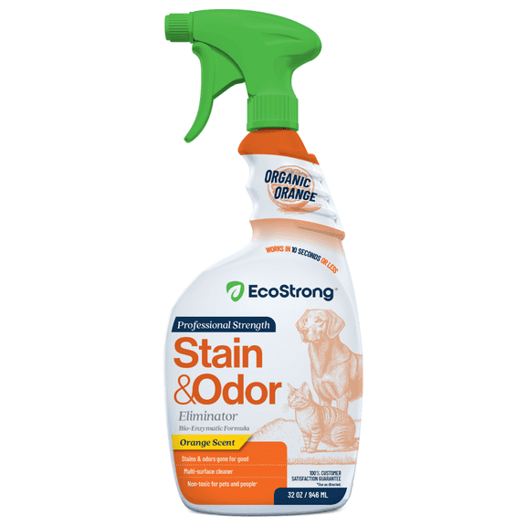 EcoStrong Organic Orange Stain and Odor Eliminator: 32 ounce Sprayer