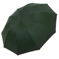 thumbnail image 2 of CPHDW7 Rain Umbrella, Oversize Windproof Double Canopy Compact Fold with UV Coating for Sun and Rain, 2 of 7