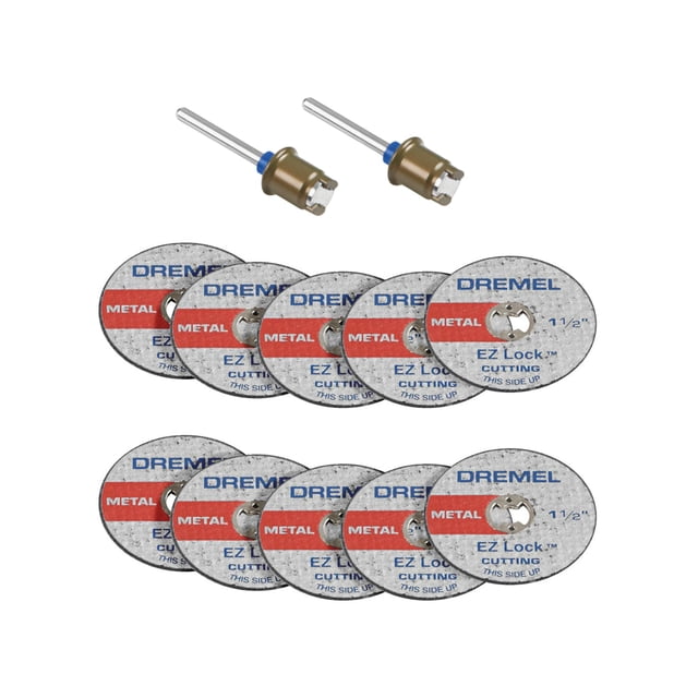 Kit de inicio de discos de corte con herramientas rotativas Dremel EZ406-02