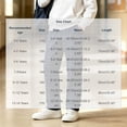thumbnail image 2 of CYRBOKO Boys' Dress Pants, Casual Plaid Button Back-to-School Uniform Pants Navy Size 5-6 T, 2 of 7