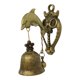 thumbnail image 2 of Timbre colgante para puerta de interior y exterior, de metal y hierro, con forma de campana de viento., 2 of 7