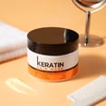 thumbnail image 1 of Mascarilla Capilar Profesional de Queratina Tratamiento de Acondicionamiento Profundo para la Reparación del Cabello Dañado 150g - Mascarilla de Cuidado Capilar Hidratante Intensivo para Cabello, 1 of 7