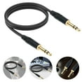 thumbnail image 6 of Yucurem 1/4 Inch Trs Cable 6.35mm Male To Male Stereo Jack Balanced Audio Path Cord (2M), 6 of 10