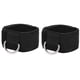 thumbnail image 2 of 1 par de correas de tobillo para Fitness, puños de tobillo con anillo en D para entrenamiento de gimnasio YUNYI BRAND Deportes, 2 of 8