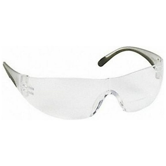 Bouton Optical Bifocal Safety Read Glasses, 1.25,Clear  250-27-0012