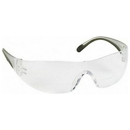 Bouton Optical Bifocal Safety Read Glasses +2.50 Clear 250-27-0025