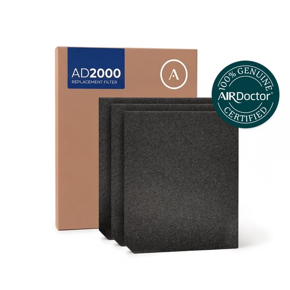 AirDoctor 2000 Genuine Replacement Pre-Filter, 14x11.75x1 in., MERV 14, 3-Pack