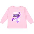 thumbnail image 3 of Inktastic I Wear Purple For Myself Lupus Awareness Boys or Girls Long Sleeve Toddler T-Shirt, 3 of 5