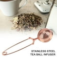 thumbnail image 4 of Tea Infuser Stainless Steel Ball Shape Reusable Filter for Making Refreshing Cup of Tea, 4 of 7
