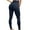 Navy, variant on Hcyirli Women's Workout Leggings High Waisted Sculpting Textured Fabric for Yoga Running and Athletic Training Performance Navy M