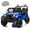 New Blue, variant on Okybaby 24V Kids Ride on Car with Parent Control, Powered Wheels Truck Car with 200W, Max Speed 5MPH, Electric Ride on Toy Car with Bluetooth ,USB,LED Lights, Safety Belt,for Toddles 3-8,Red