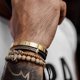 thumbnail image 2 of Pulsera WFYOU Imperial Crown de oro de 18 quilates con circonitas cúbicas para hombre, 2 of 7