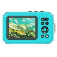 thumbnail image 7 of SEREE 4K 64MP 33FT UHD Underwater Camera for Snorkeling Dual-Screen Compact Waterproof Dustproof Floatable Autofocus Camera with 32GB Card Green, 7 of 7