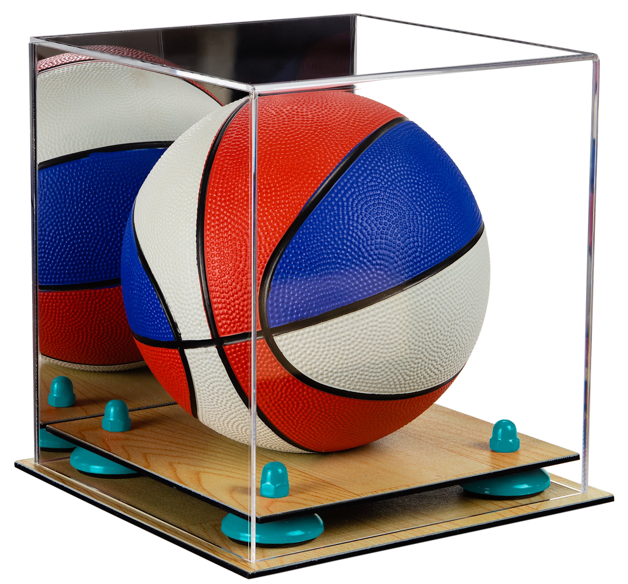 Acrylic Mini Miniature (not Full Size) Basketball Display Case with