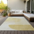 thumbnail image 6 of Addison Rugs Chantille Indoor/Outdoor Transitional Modern Gold Washable Rectangle Rug, 9' x 12', 6 of 6