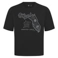 thumbnail image 2 of Men's Levelwear Black Miami Marlins Sunrise Luxe Signature Knit T-Shirt, 2 of 3
