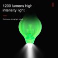 thumbnail image 3 of 10 minilinternas LED EDC con llavero para acampar y hacer senderismo, 3 of 9