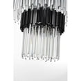 thumbnail image 4 of Elegant Lighting Willow 59 inch Chandelier in Black, 4 of 8