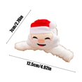 thumbnail image 3 of Xihbxyly Mi Pedido Pinzas para El Pelo de La Parte Posterior de La Cabeza para Niñas de Otoño E Invierno con Pinzas para El Pelo de La Papá Noel para Estudiantes, 3 of 6