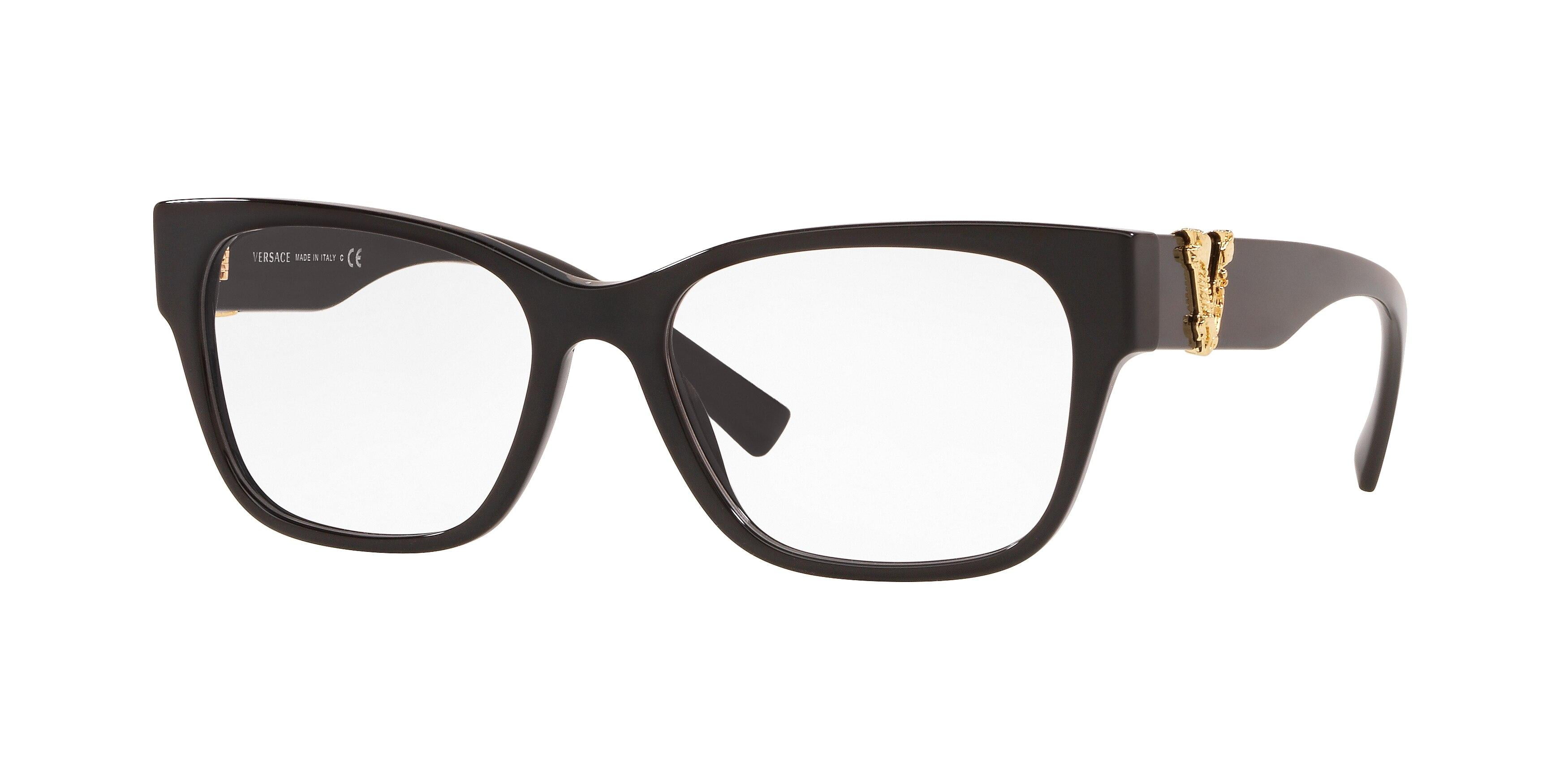 Versace 3283 Eyeglasses Gb1 Black
