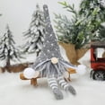 thumbnail image 1 of Adornos para árboles de Navidad Feliz Navidad Decoración Luces Rudolph Enano Muñeca sin rostro Adornos de gnomos Wmkox8yii  gf5778, 1 of 3
