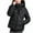 Black, variant on WCMZJ Women's Packable Down Jacket Lightweight Winter Puffer Jacket Hooded Warm Coat Waterproof Quilted Thermal Jackets with Pockets Black M