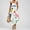 White, variant on Women Floral Printed Adjustable Strap Denim Bib Overall Wide Leg Jeans Casual Baggy Overalls Jumpsuit Lightweight Pocket Baggy Dungarees(White,XXXL)