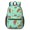 Pioneer Flower Floral Print Pattern-3, variant on Pioneer Flower Floral Print Pattern 17" School Backpacks for Teens,Waterproof Oxford Fabric,S-Shape Padded Straps for School,Travel,Hiking,Camping