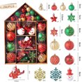 thumbnail image 5 of Juego de adornos de bolas de árbol de Navidad, 70 piezas, bola grande, copo de nieve, estrella, árbol de Navidad, colgante, Noel, decoración del hogar, Año Nuevo, 5 of 5