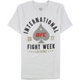 thumbnail image 1 of Camiseta gráfica de UFC para hombre International Fight Week 2017, blanca, mediana, 1 of 1