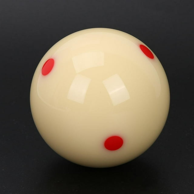 LYUMO 5.72cm Resin Billiard Training Ball Red DotSpot Practice Pool