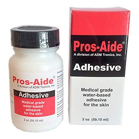 Water-Based Skin Adhesive For Special Effects Makeup & Prosthetic, 2Oz