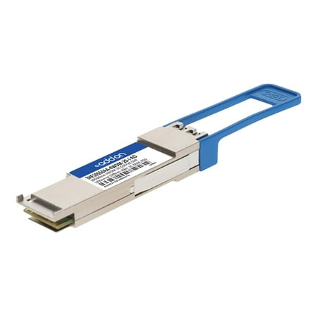 AddOn - QSFP28 transceiver module (equivalent to: Alcatel-Lucent Nokia 3HE10550AA-4WDM-20-I) - 100 Gigabit Ethernet - 100GBase-4WDM-20 - LC single-mode - up to 12.4 miles - 1295-1309 nm - TAA Compliant